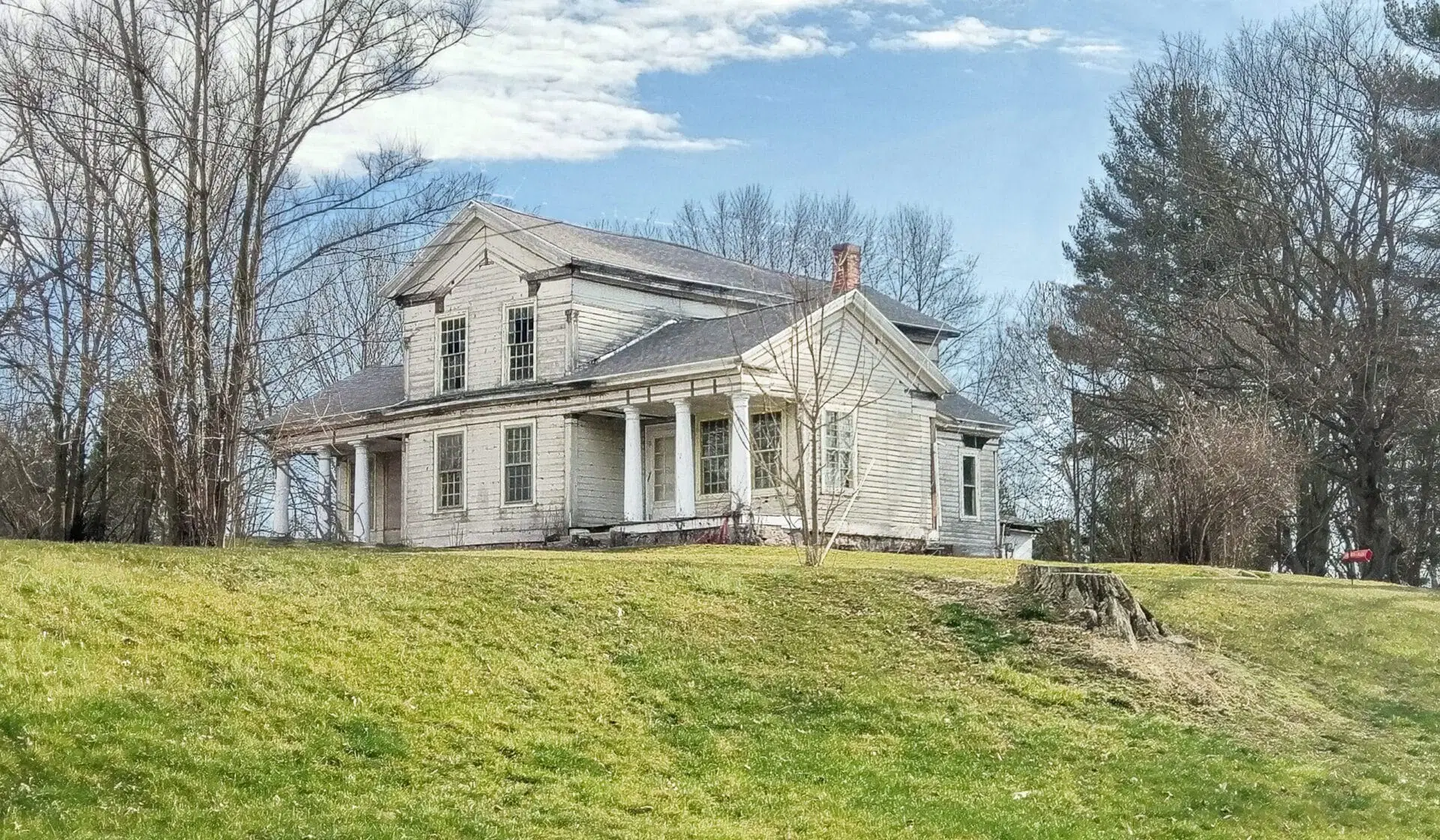 The restored Wolcott House as it stands today, listed on the National Register of Historic Places